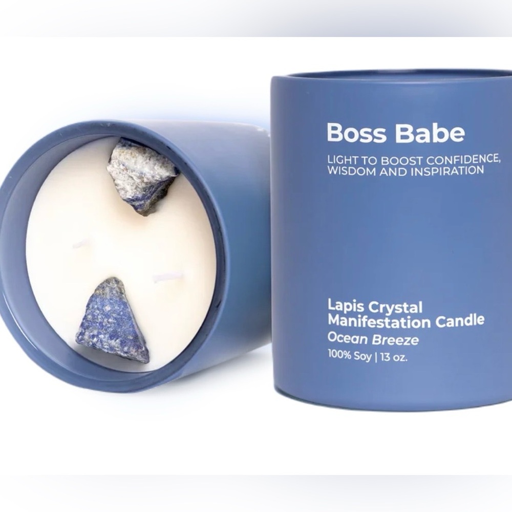 Jill & Ally Crystal Manifestation Candle